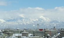 夢の階段-立山連峰